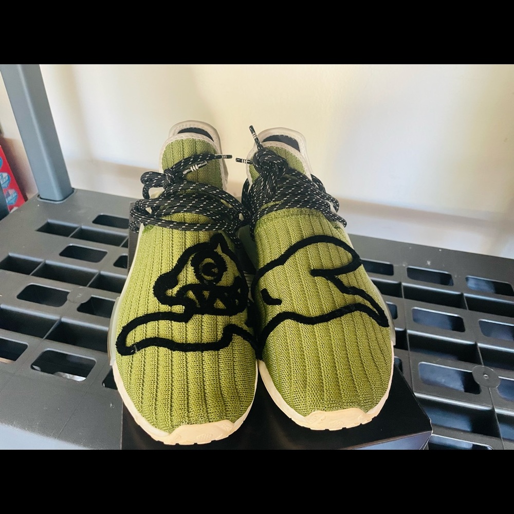 Limited Adidas Bbc Icecream X Pharell X NMD “Running dog” shoes . Men size 9-9.5